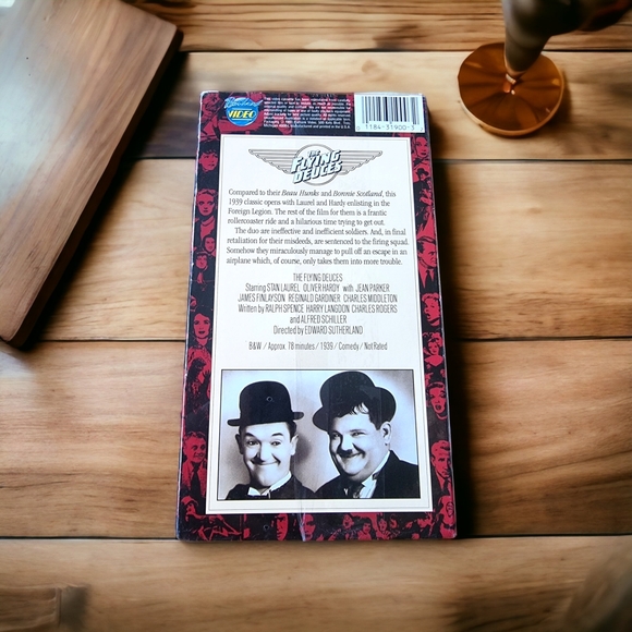 The Flying Deuces VHS Movie Starring Stan Laurel & Oliver Hardy - Picture 2 of 3